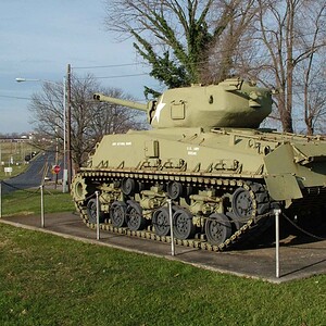 Sherman Tank Memorial to Co. D