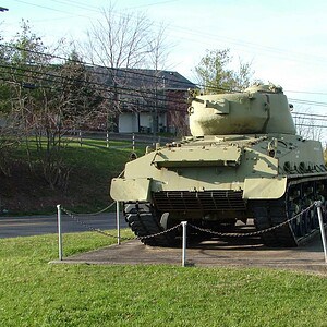 Sherman Tank Memorial to Co. D