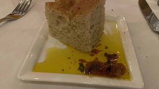 Bread in olive oil