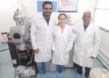 LAGIR Team – João Ricardo, Carla Neto and Gilberto Vaz at LAGIR-UERJ, December 2019. Photo credits: Izar Aximoff / BioCenas