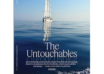 Photo article, Signature Luxury Travel & Style Australie, 2022 Parutions Médias Prise de vue & Retouche photographie Tamar Sarkissian