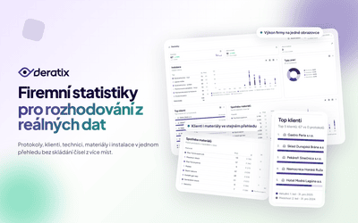 Firemní statistiky pro rozhodování z reálných dat