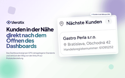 Kunden in der Nähe basierend auf Ihrem aktuellen Standort