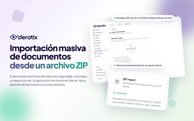 Cientos de documentos de clientes resueltos con un solo archivo ZIP