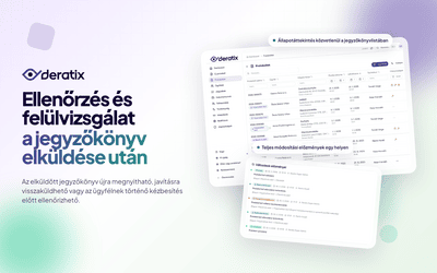 A jegyzőkönyv javítható, ellenőrizhető és átdolgozható — az elküldést követően bármikor