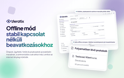 Jegyzőkönyv megszakítás nélkül, még ha a jel ki is marad
