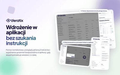 Pomoc w aplikacji dla szybszego wdrożenia