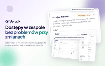 Role i uprawnienia dopasowane do pracy w zespole