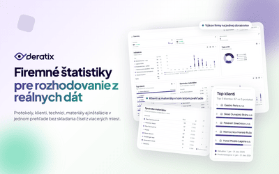 Firemné štatistiky pre rozhodovanie z reálnych dát