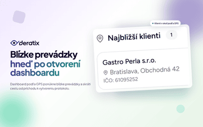 Klienti v okolí podľa miesta, kde práve ste