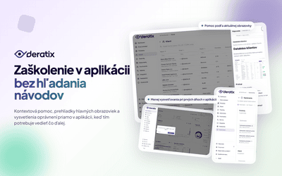 Nápoveda pri práci pre rýchlejšie zaškolenie