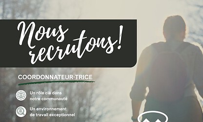 Rejoins notre équipe – Coordonnateur·trice