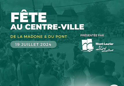 Retour sur la Fête au centre-ville du 19 juillet dernier...
