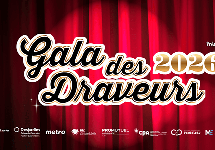 Dévoilement des gagnants du Gala des Draveurs 2026