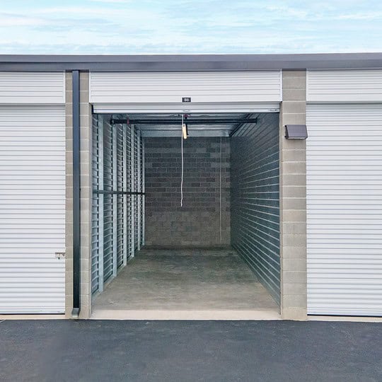 Picture of our convenient and spacious storage units in Modesto, CA