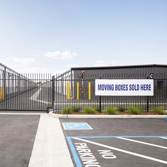 Secure your belongings at our gated self-storage facility in Modesto, California, offering safe and convenient storage options.