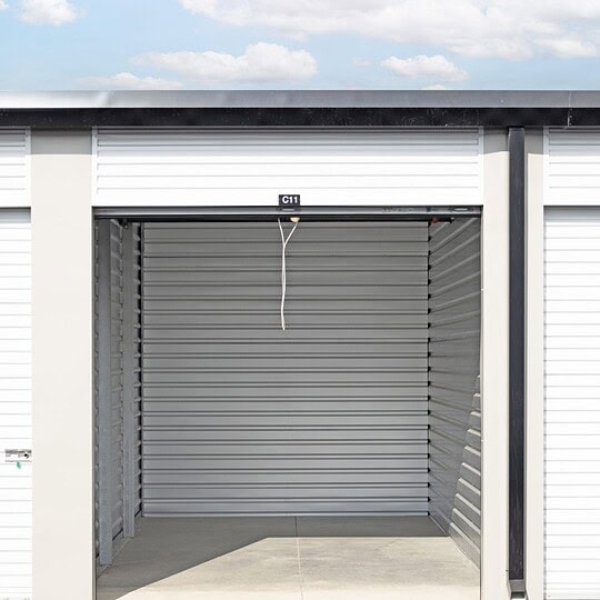 Brand-new storage units in Modesto, CA, offering modern features, secure access, and a variety of sizes to meet your needs.