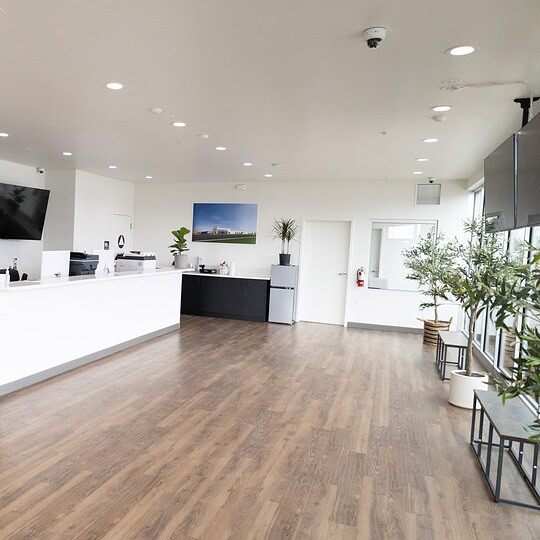 Rent a storage unit conveniently inside our new office, where you'll find modern facilities and friendly service to meet all your storage needs.