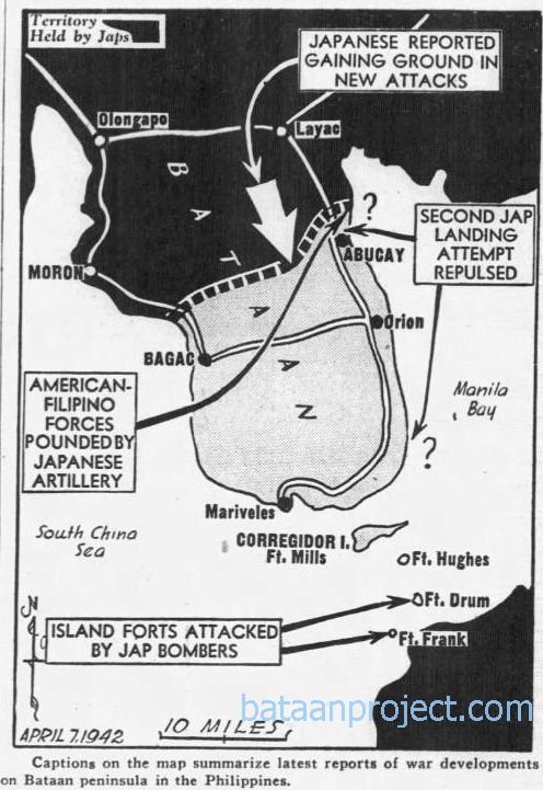 Map April 7