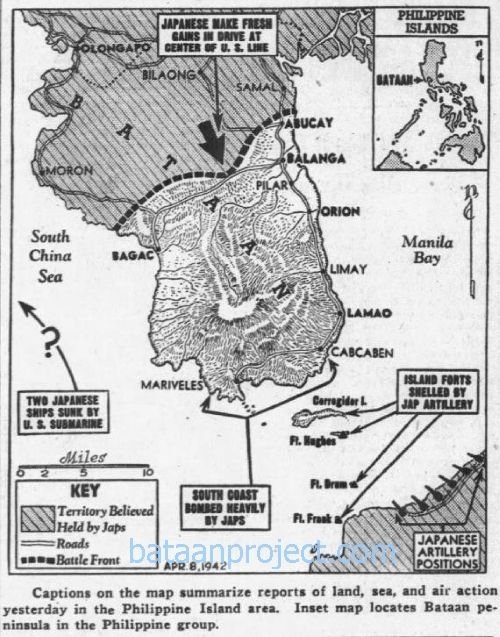Map April 8