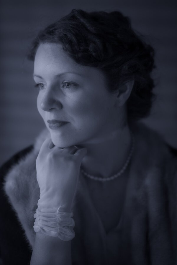 Vintage Portrait Photography Hollywood Glamour