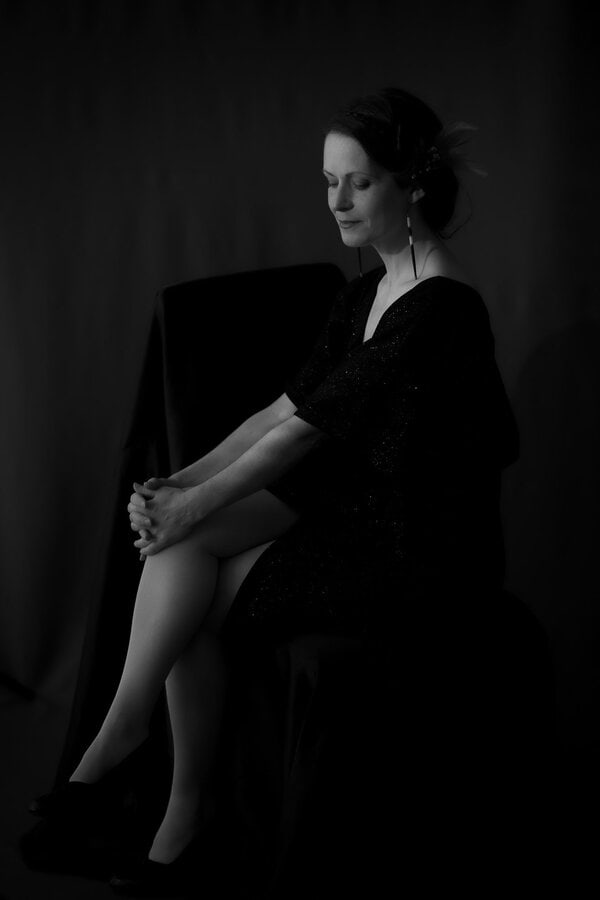 Vintage Portrait Photography Hollywood Glamour