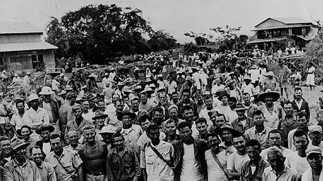 Liberated POWs from Cabanatuan Liberated Cabanatuan POWs