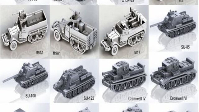 WWII and Modern Armor and vehicles