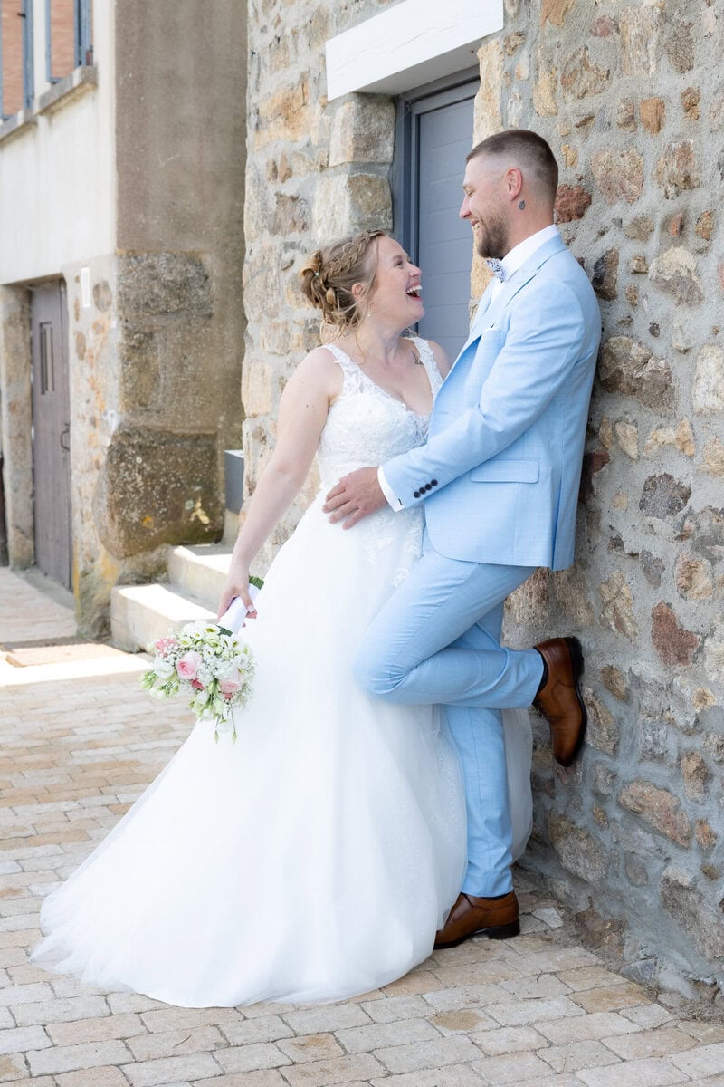 photo couple rire mariage Rhône