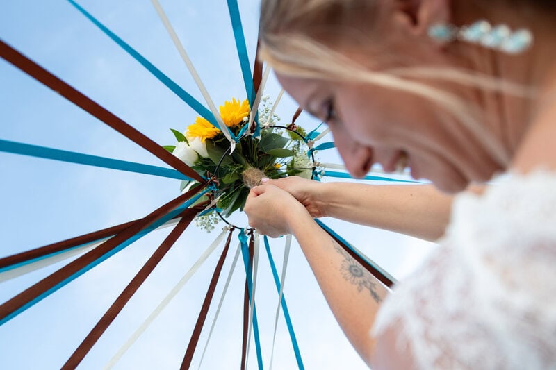 photographe bouquet mariage Lyon