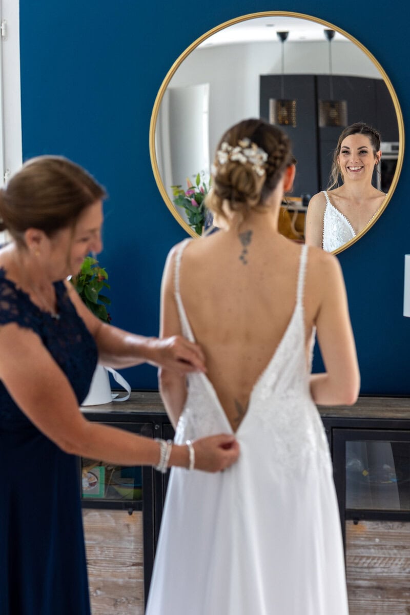 photographe mariage Mornant préparatifs de la mariée