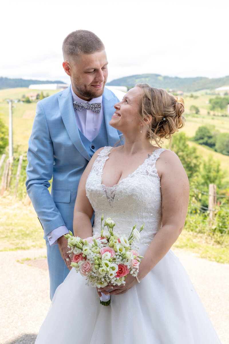 photographe mariage saint martin en haut