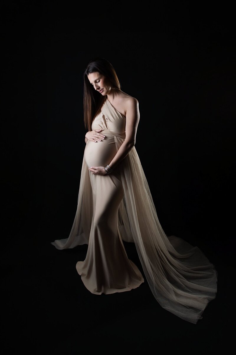 photographe studio grossesse Craponne