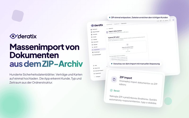 Hunderte Kundendokumente mit einer einzigen ZIP-Datei erledigen