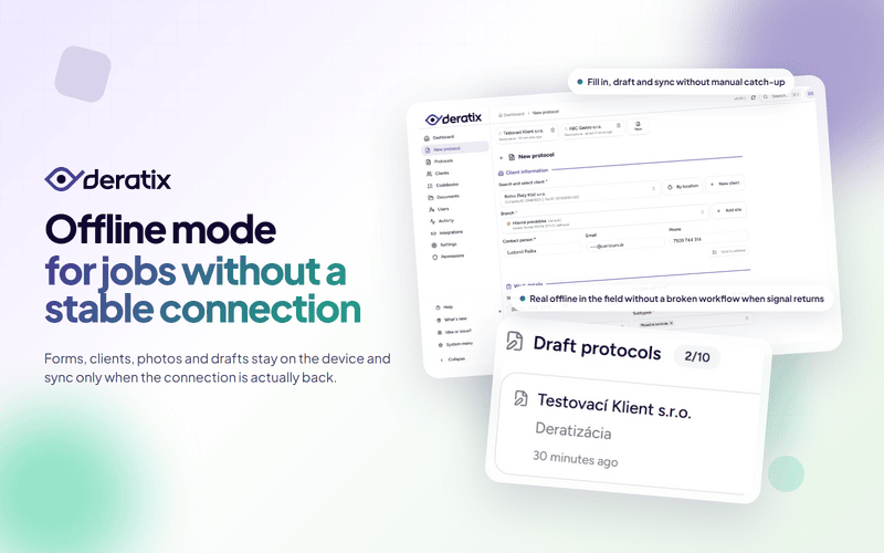 Complete the protocol even when signal drops