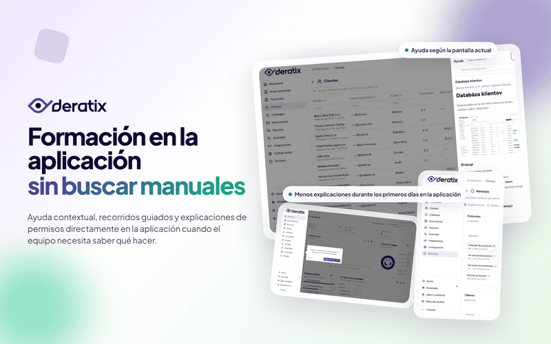 Ayuda en la aplicación para una incorporación más rápida