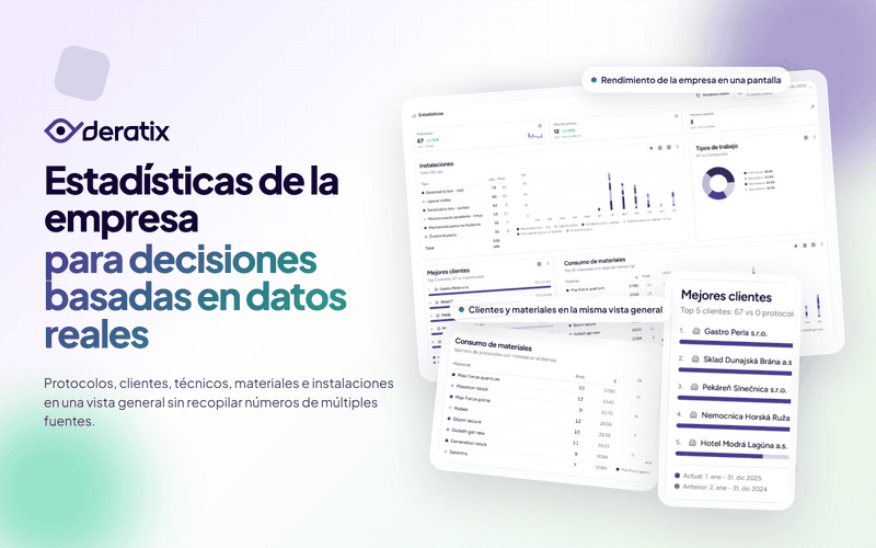 Estadísticas de empresa para decisiones basadas en datos reales