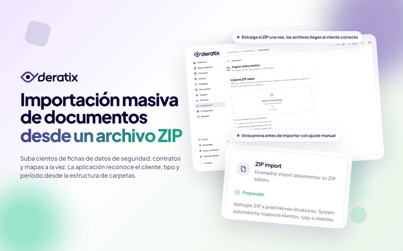 Cientos de documentos de clientes resueltos con un solo archivo ZIP