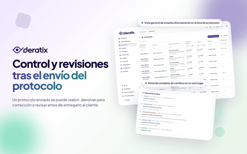 El protocolo se puede corregir, revisar y reelaborar en cualquier momento tras el envio