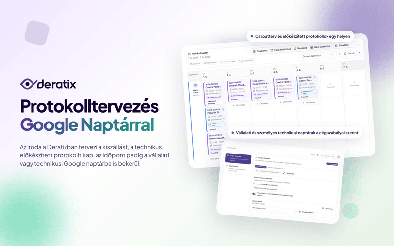 Protokolltervezés Google Naptárral az egész szervizcsapatnak