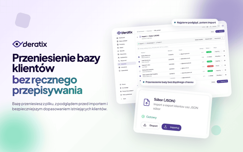 Import klientów z podglądem przed przeniesieniem