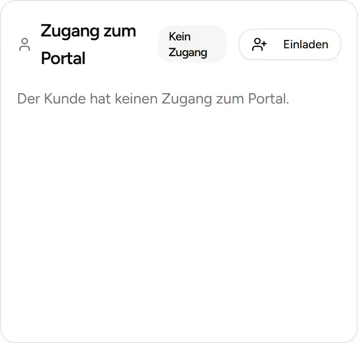 Karte Portalzugang - Desktop