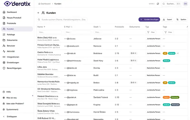 Die App erkennt den Kunden anhand Ihres Standorts