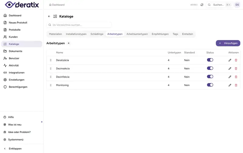 Arbeitstypen codebook - Desktop