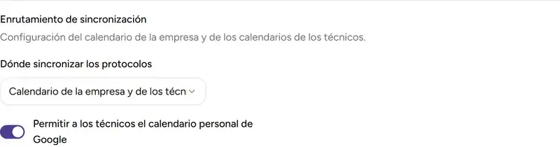 Selección del modo de sincronización - Desktop