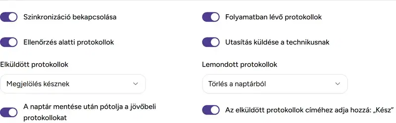 Szinkronizálási szabályok - Desktop