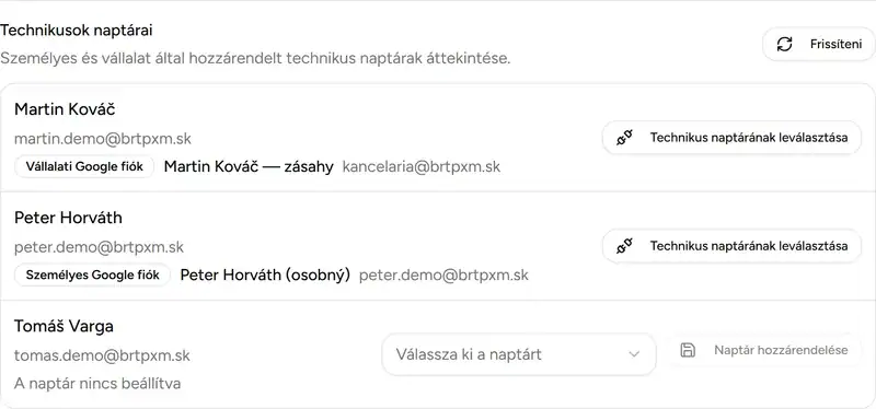A technikusok naptárai - Desktop