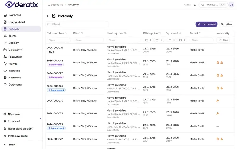 História protokolov - Desktop