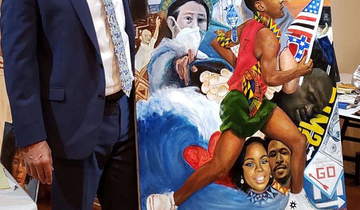 James Lee With Painting 768x1139 Gatewayextension