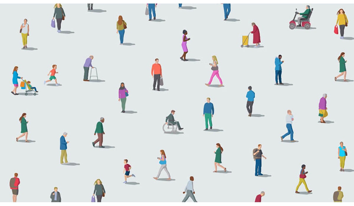 Different People Moving Around With Different Modes Of Transportation Gatewayextension